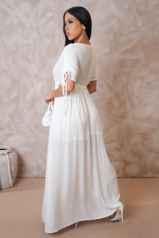 All I Want Maxi Dress - White