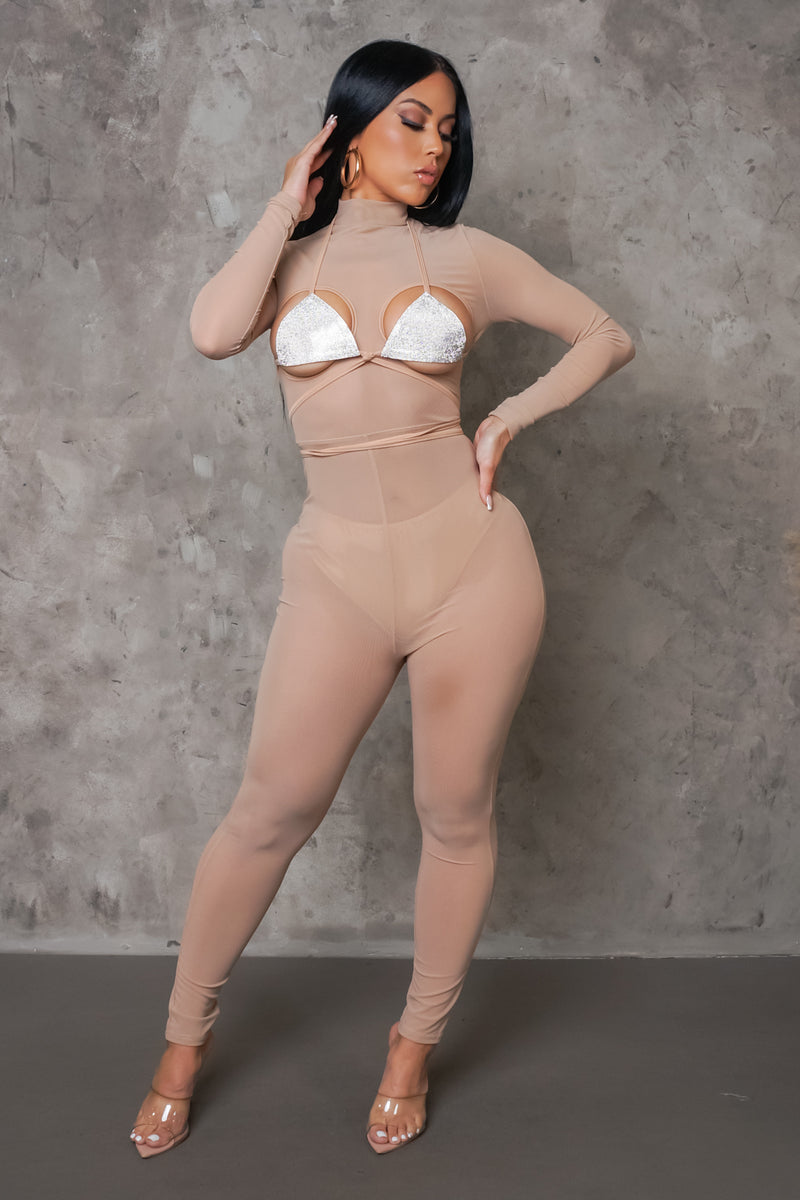 Georgina Two Pieces-Nude – Magnolia Fashion Wholesale