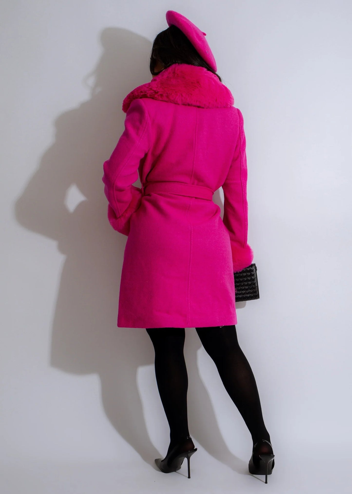 City Glam Coat - Pink