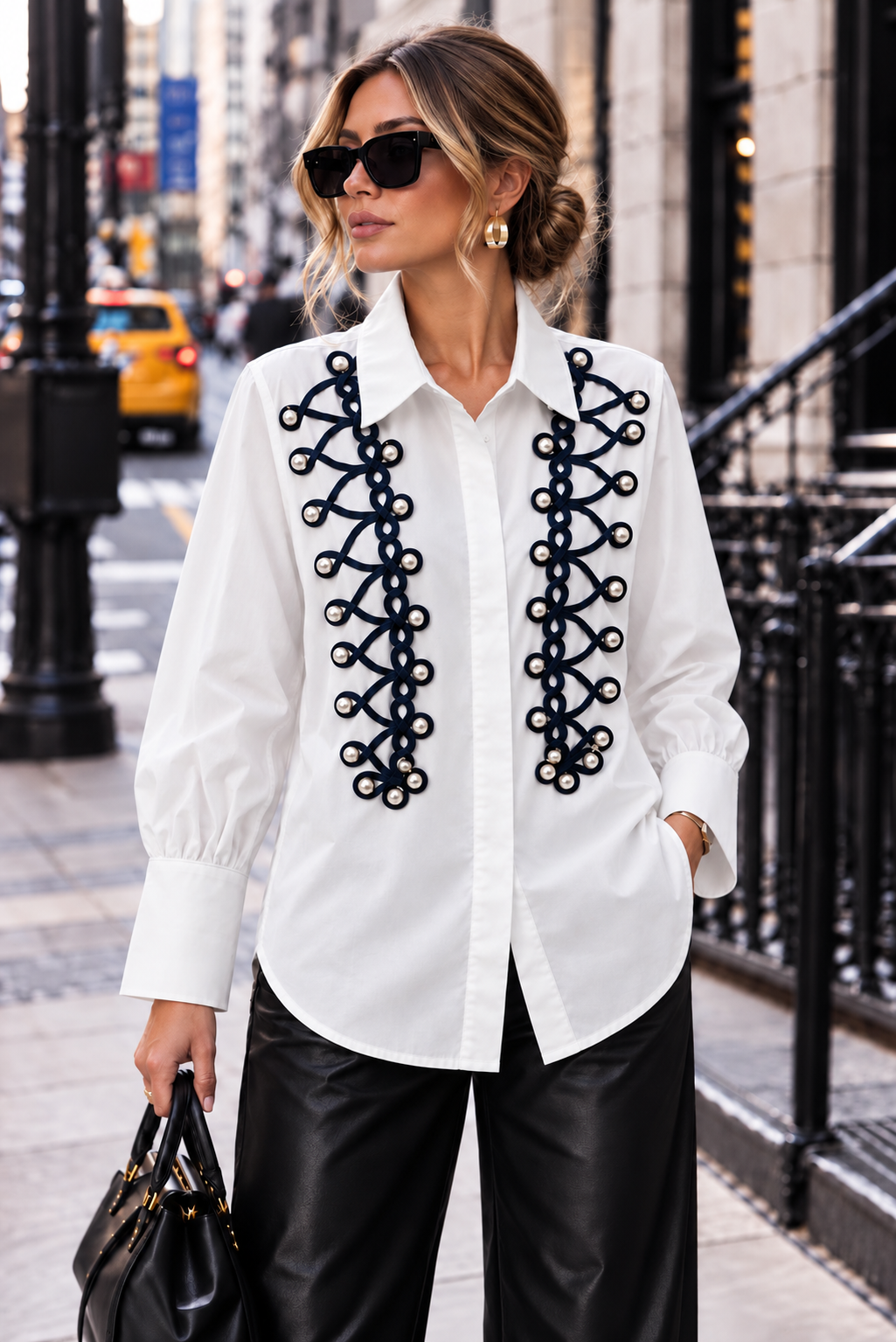 Juliana's Blousa - White