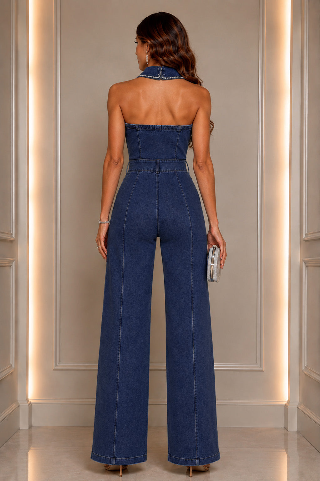 The Vital Jumpsuit - Denim Blue