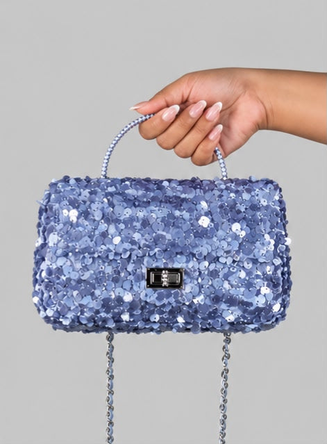 Priscila's Purse -Periwinkle