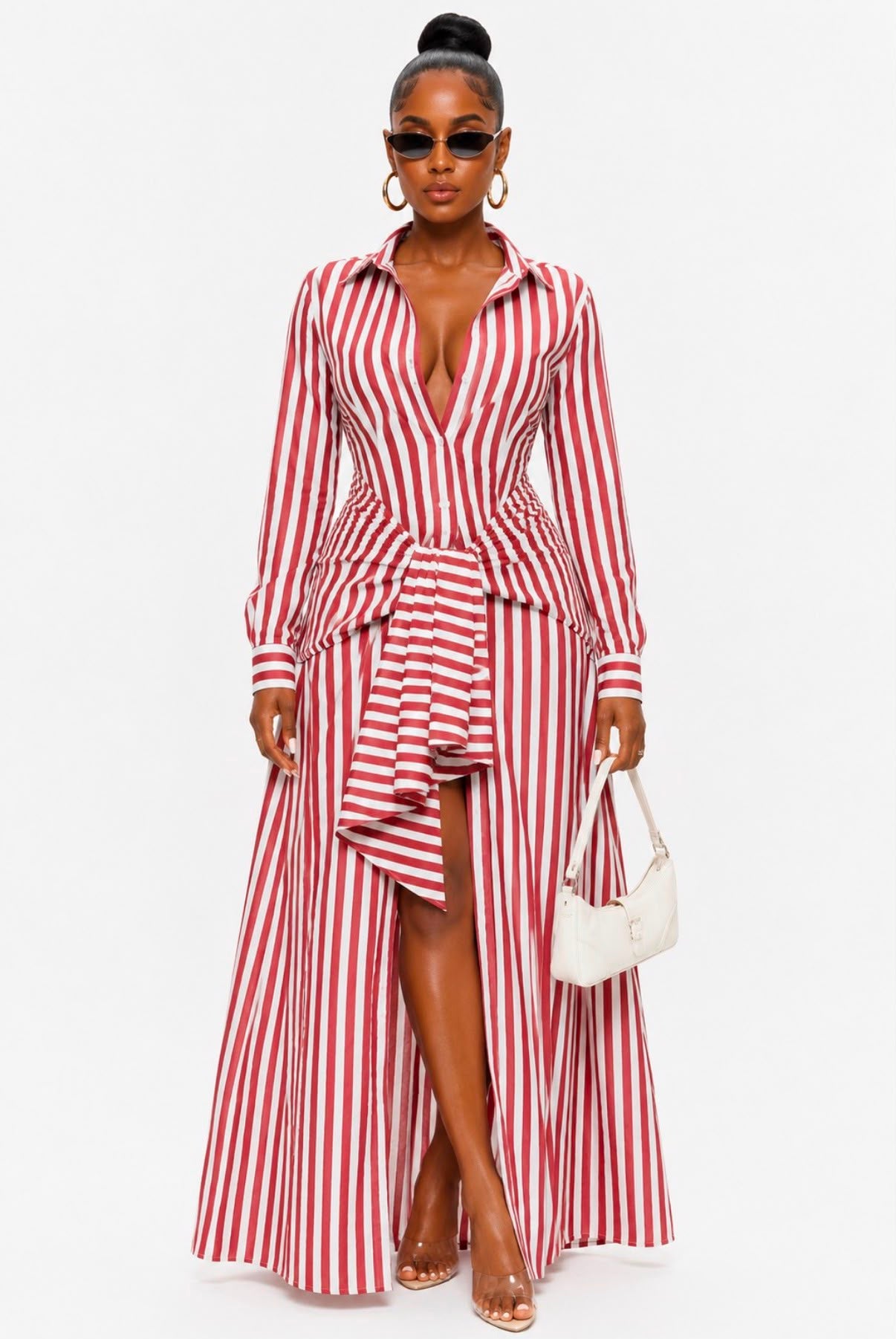 Lunessa Dress - Red
