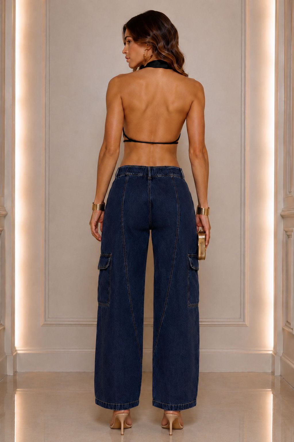 Here's The Moment Jeans - Denim Dark