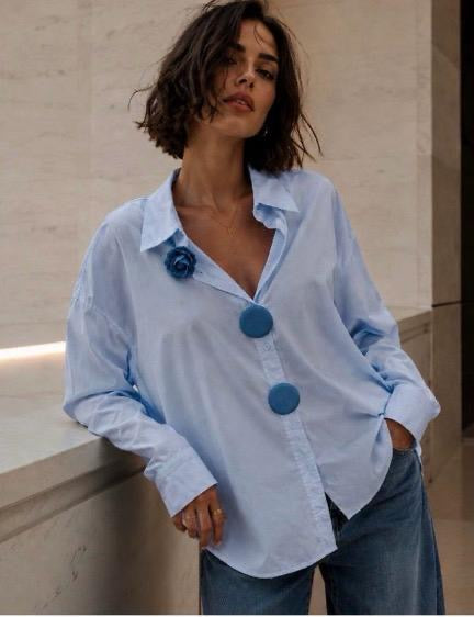 Tessy's Top - Blue