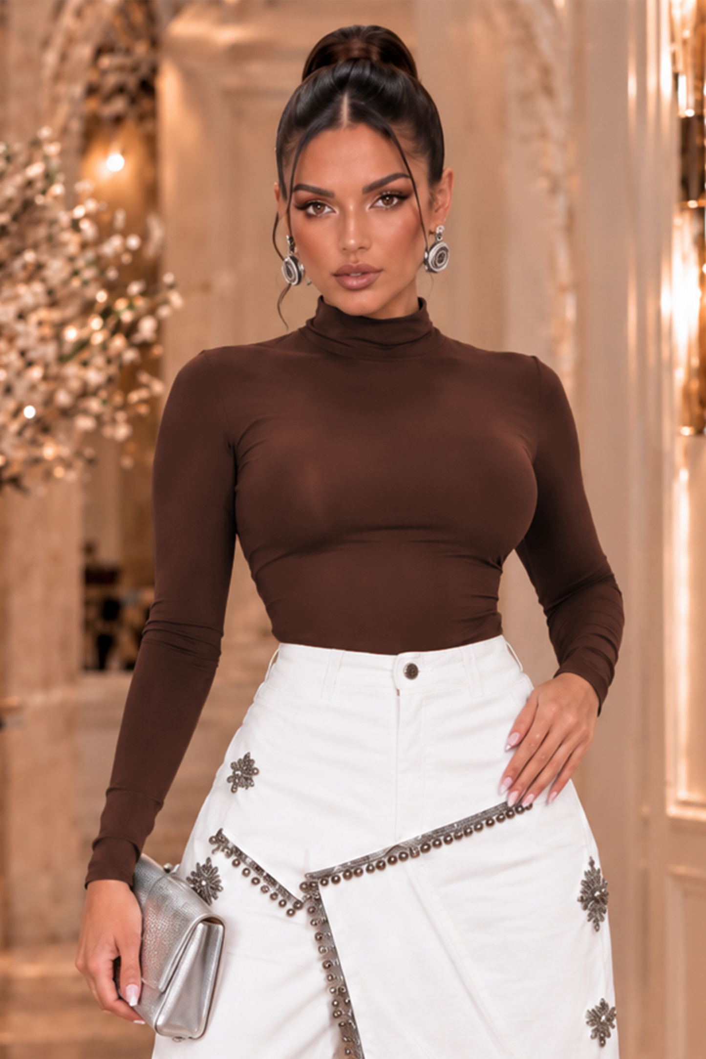 I Love It Bodysuit - Brown