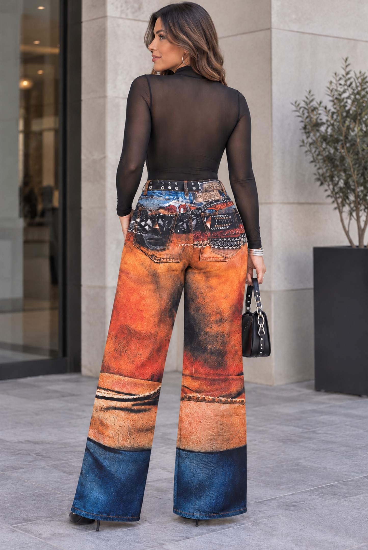Before Me Pant  - Orange