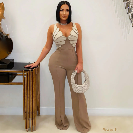 Best Of Me Jumpsuit - Mocha