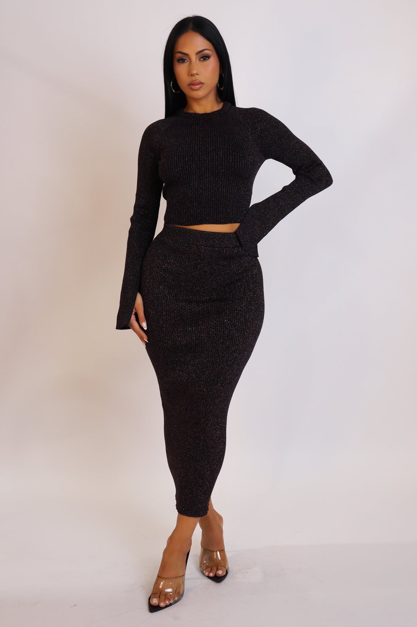 Onto The Next Skirt Set - Pink