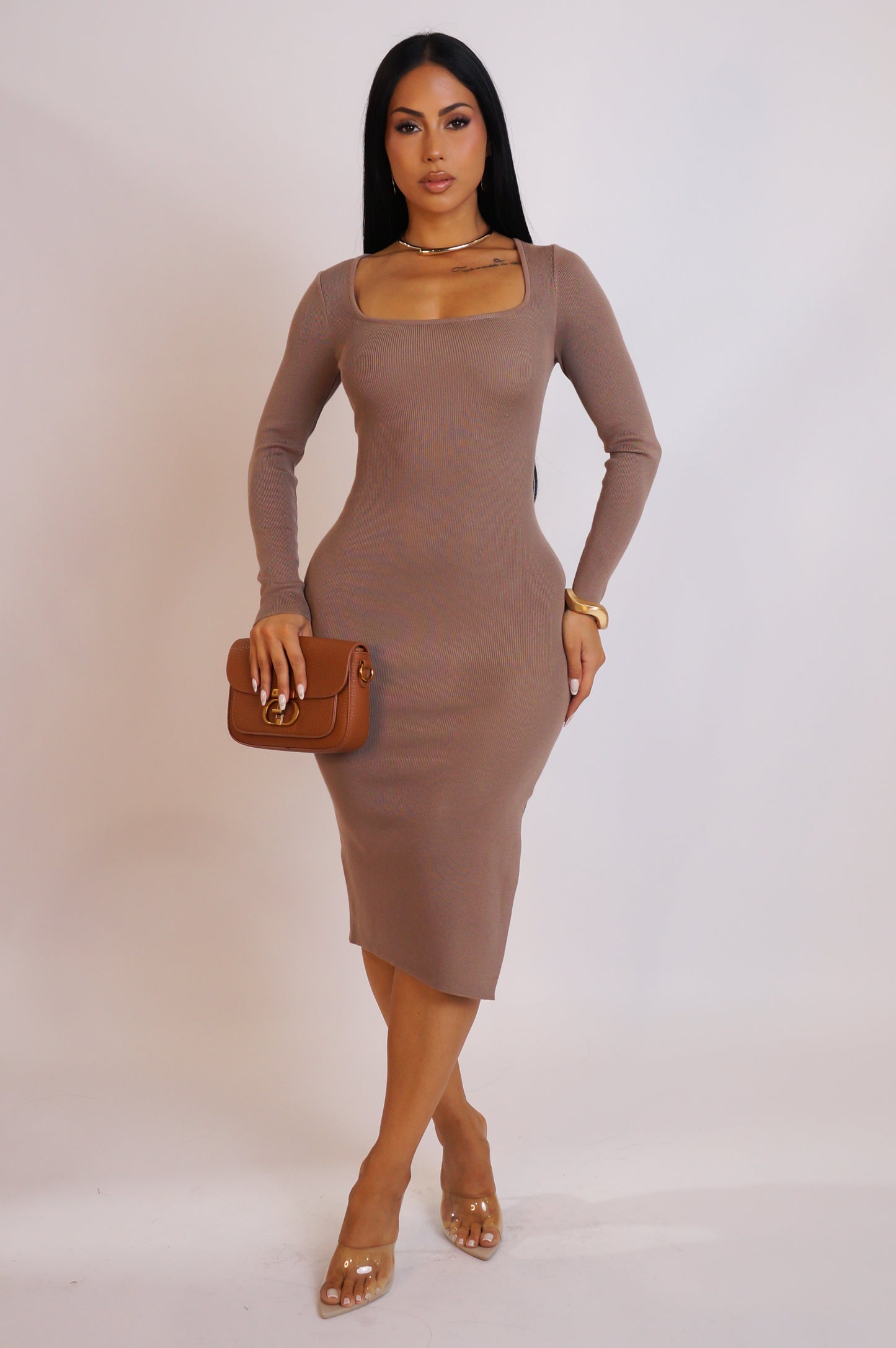 I Design  my life Dress - Nude