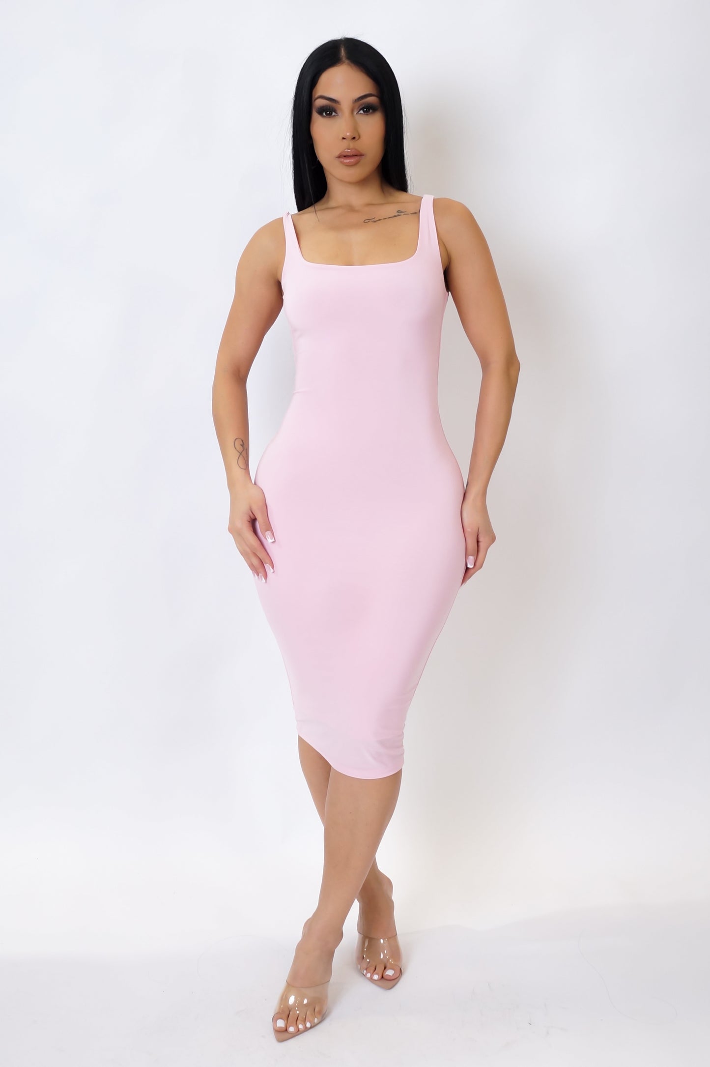 Load image into Gallery viewer, Xenia Mini Dress - Pink
