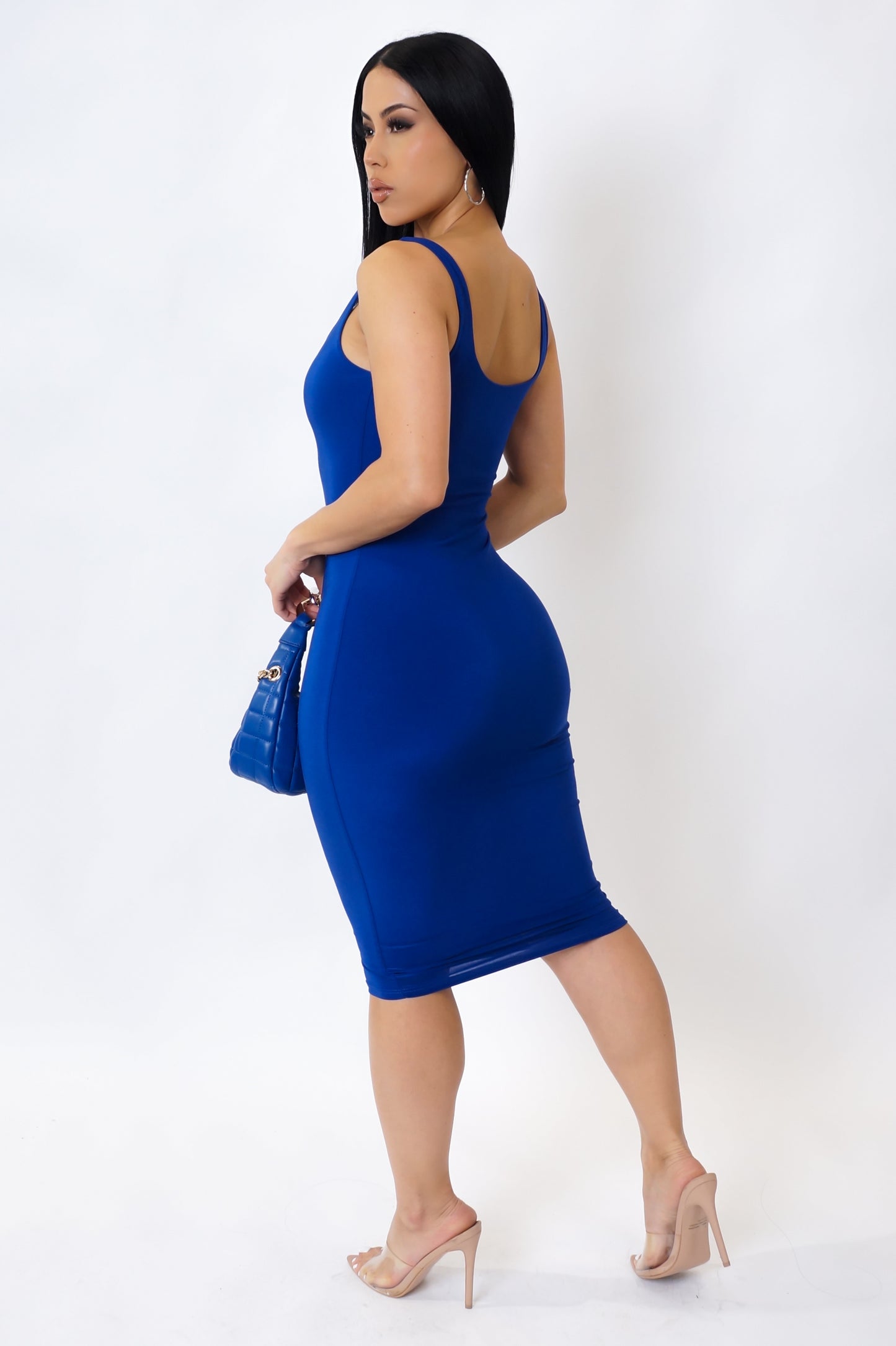 Load image into Gallery viewer, Xenia Mini Dress - Blue

