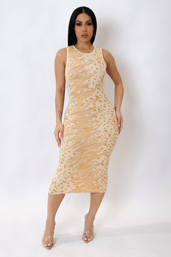 Load image into Gallery viewer, It Girl Midi Dress - Yellow
