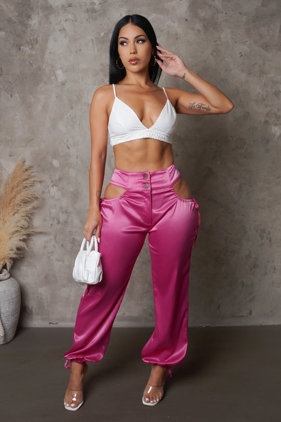 Worth It To Me Pants - Pink
