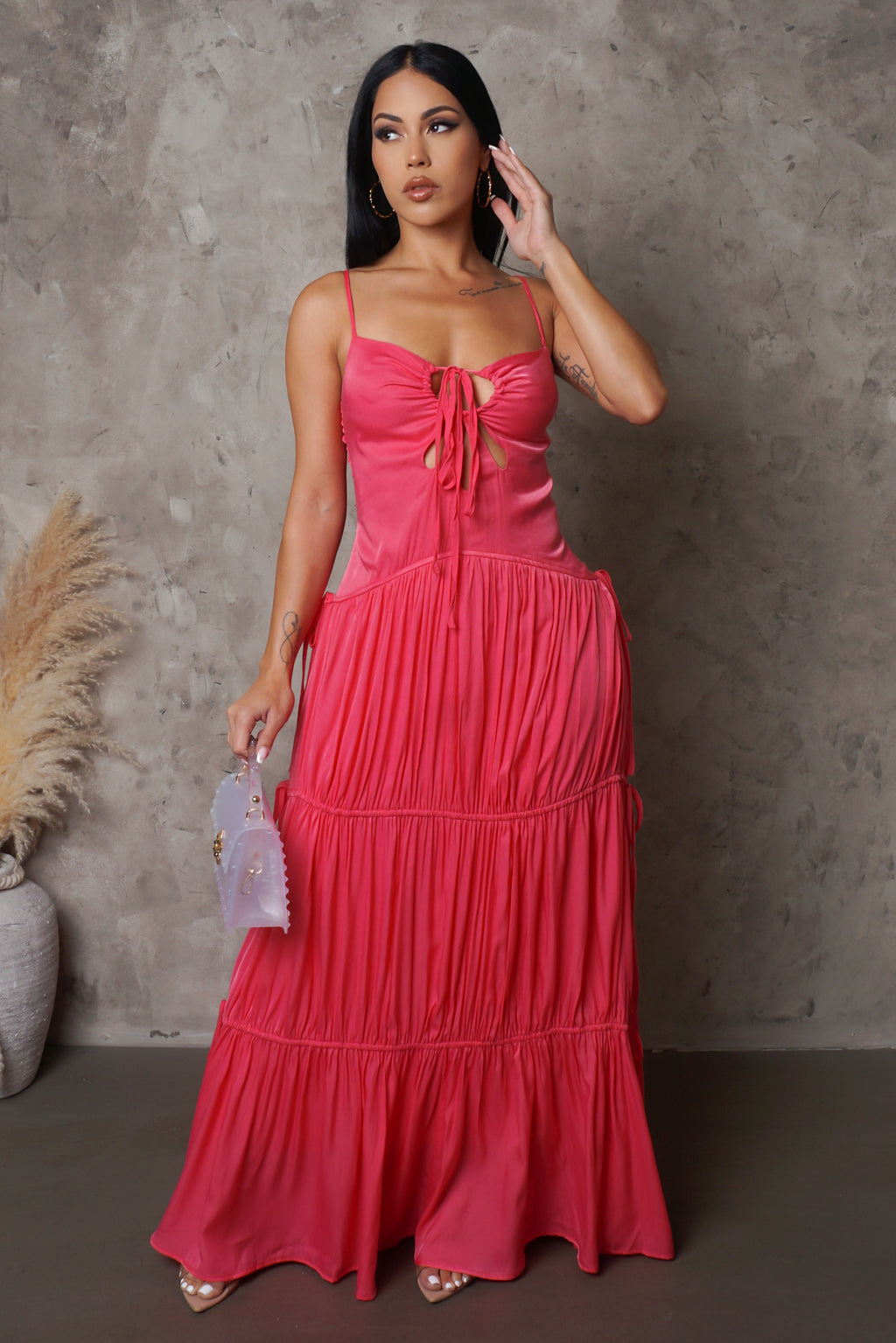Adore Maxi Dress - Pink