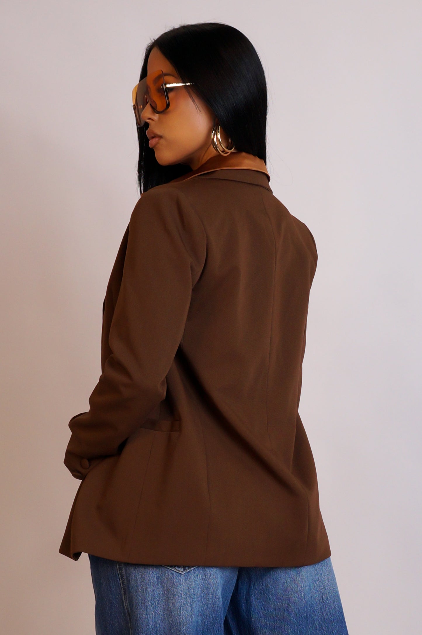 Stunnin' On Yall Blazer - Brown