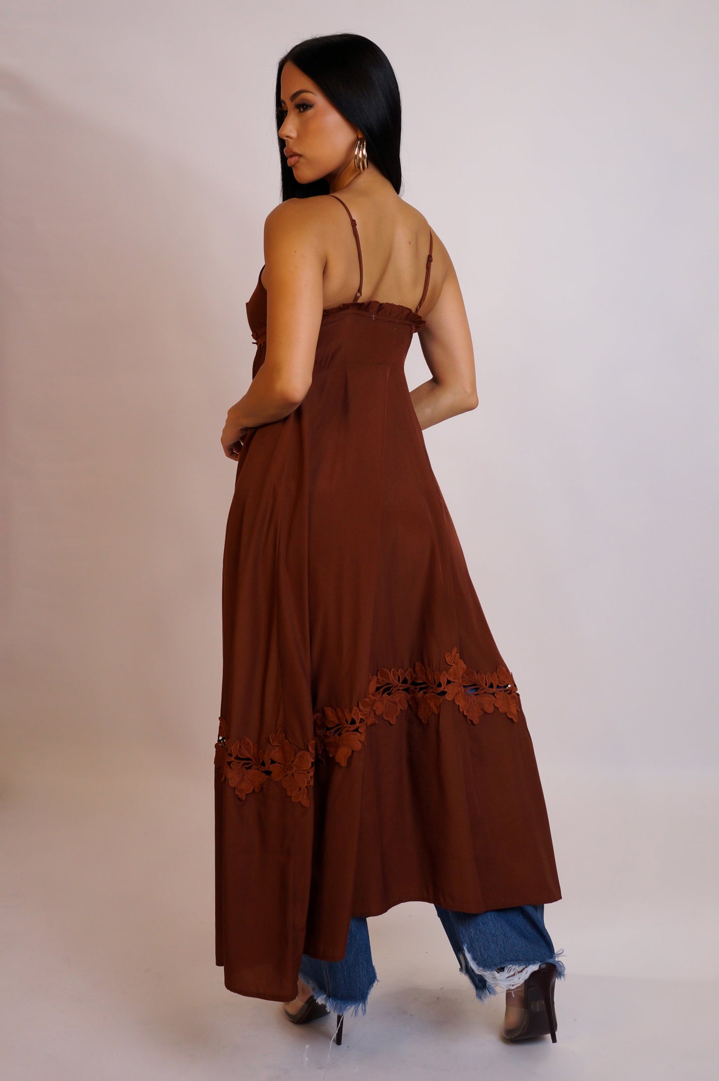 Good Looking Top  - Brown