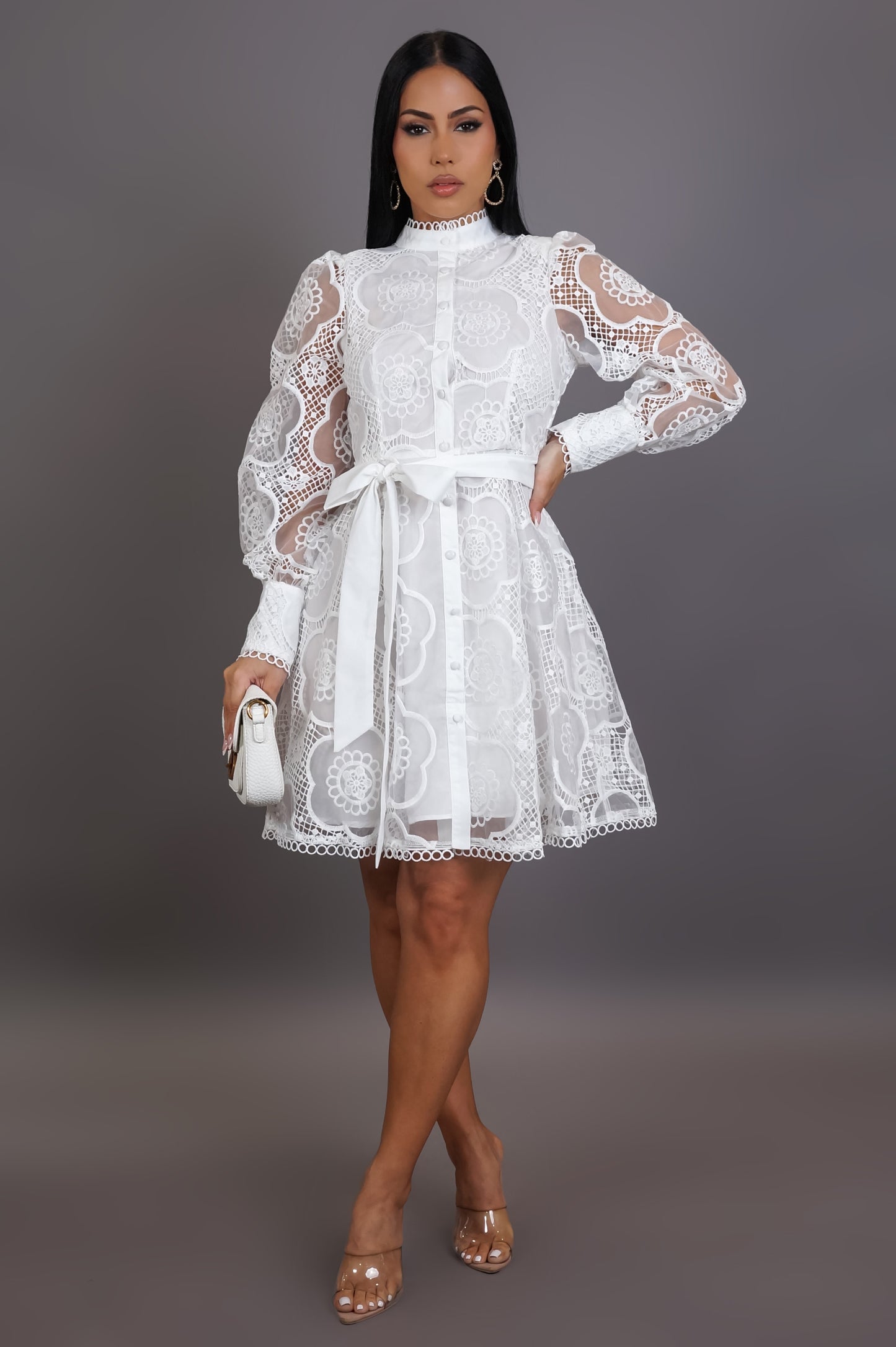 A Game Dress - White