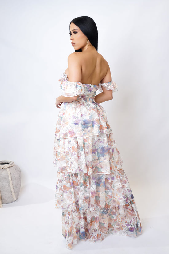 Load image into Gallery viewer, A Breath Of Fresh Air Maxi Dress - Multi
