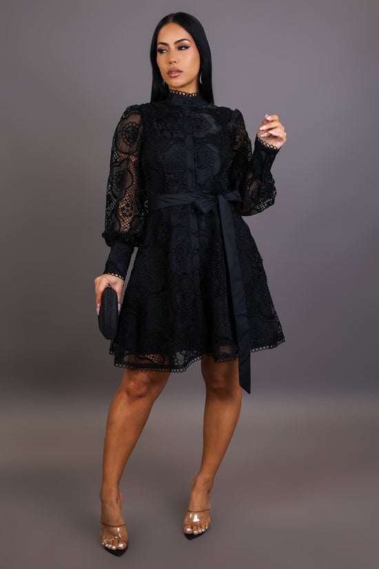 A Game Dress - Black