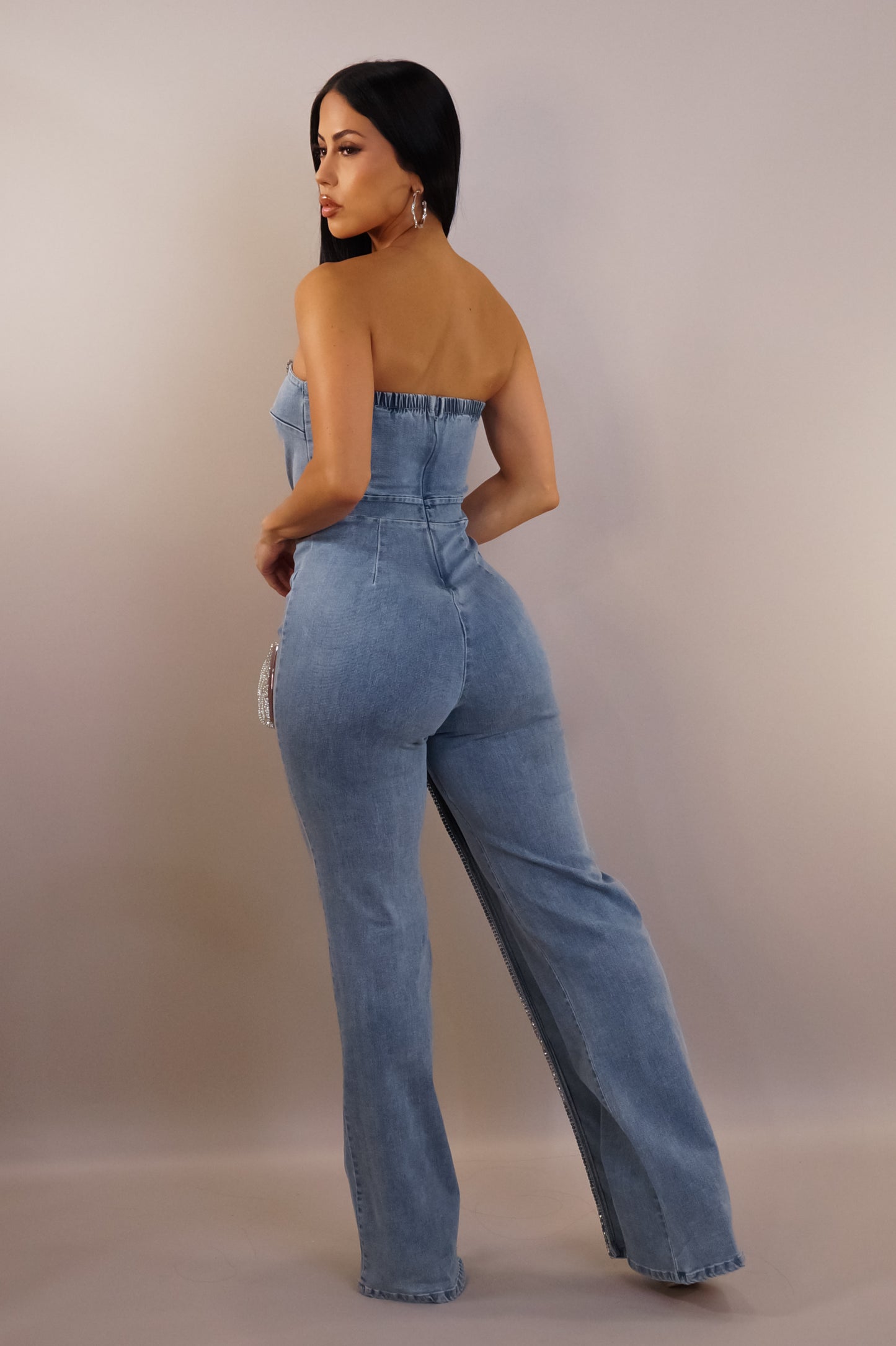 Autumn Blues Jumpsuit - Denim