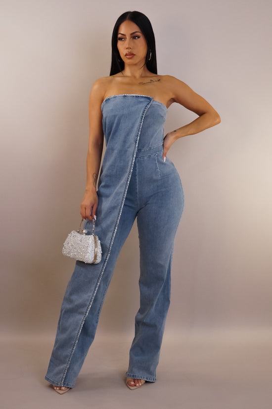 Autumn Blues Jumpsuit - Denim