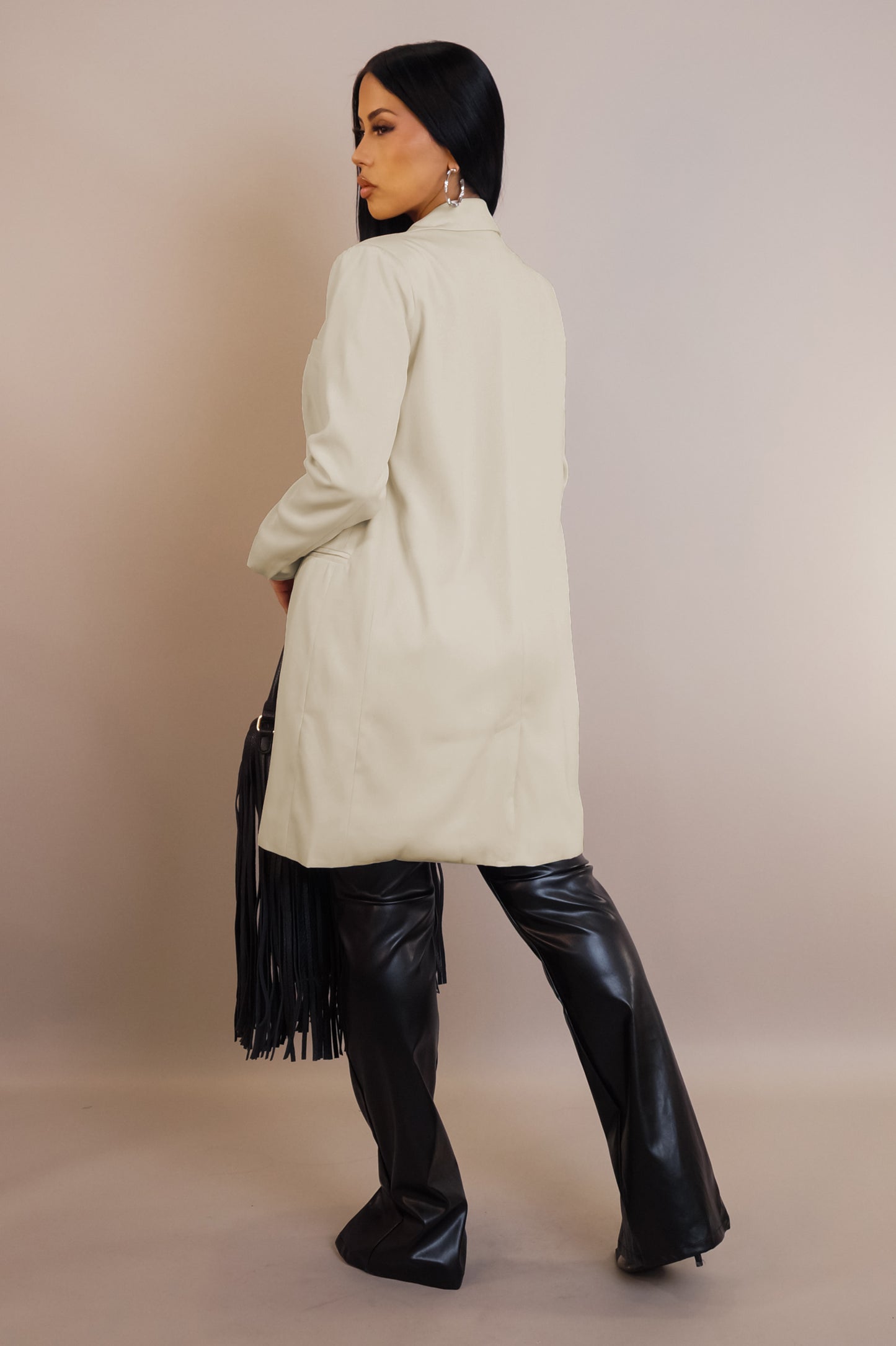 Meeting Time Blazer - Ivory