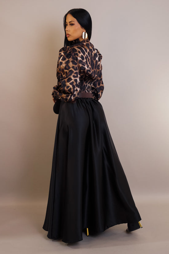 Bossa Concept Maxi Skirt - Black