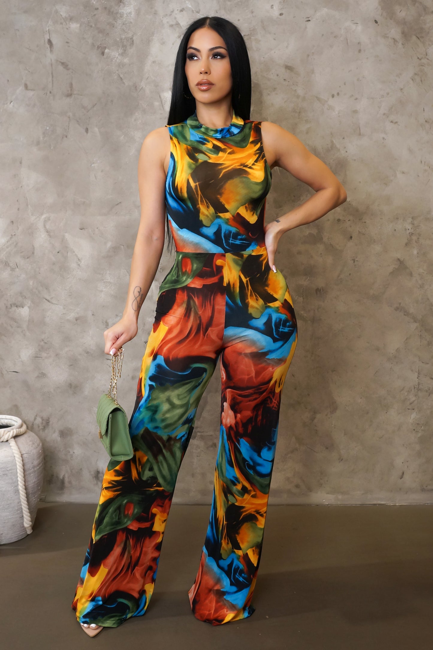 Load image into Gallery viewer, On The Roster Jumpsuit - Multi
