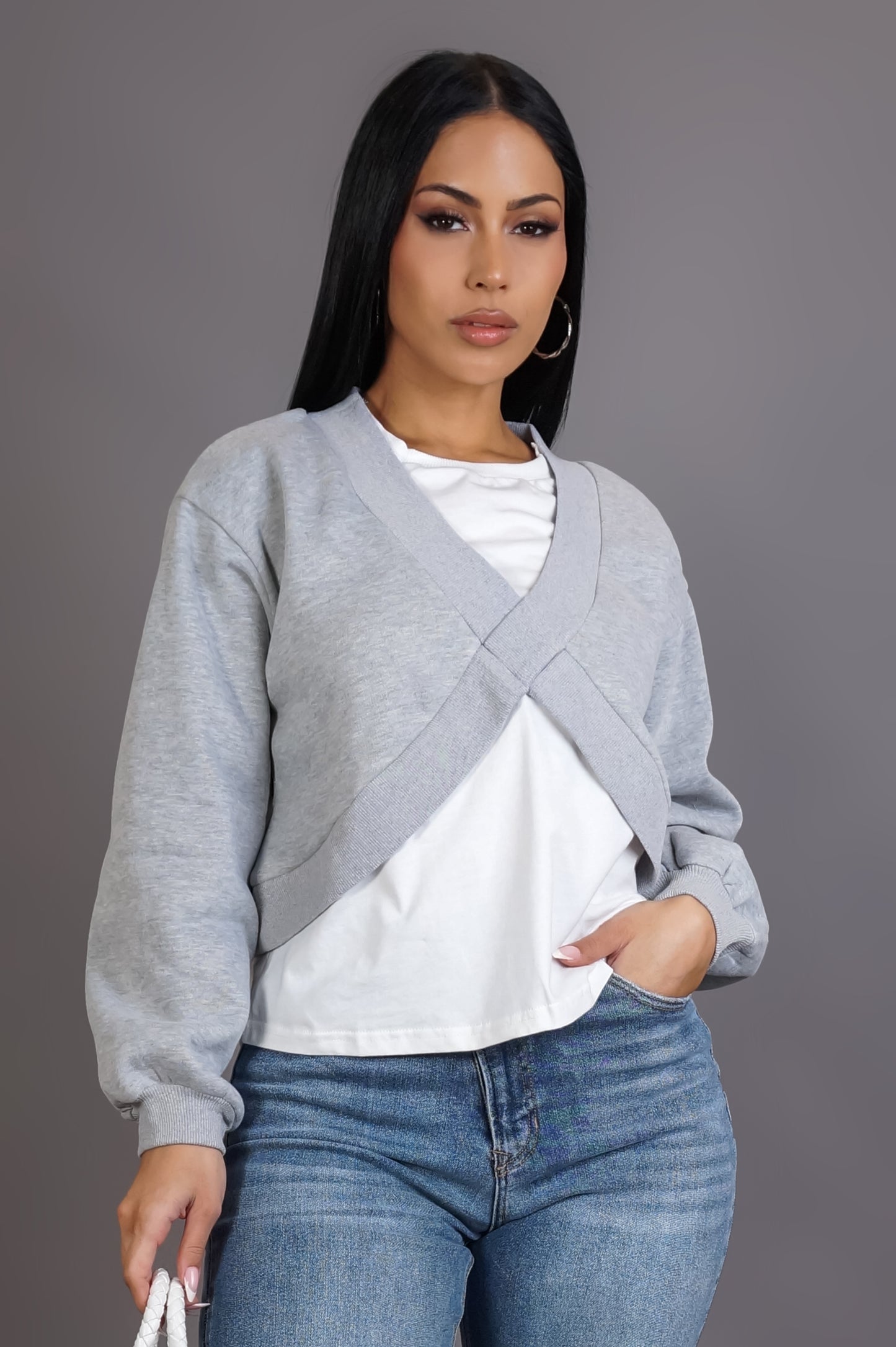 Easy Days Sweater - Grey