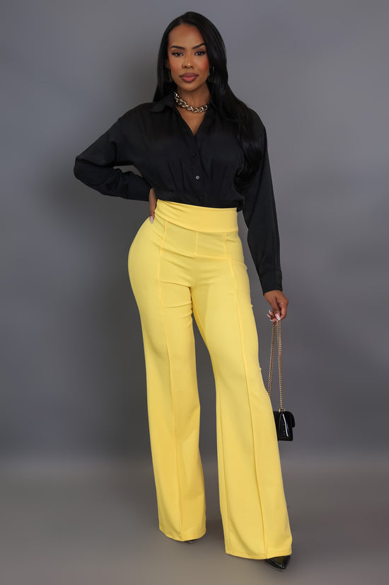 Magnolia Pants - Yellow