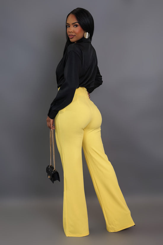 Magnolia Pants - Yellow