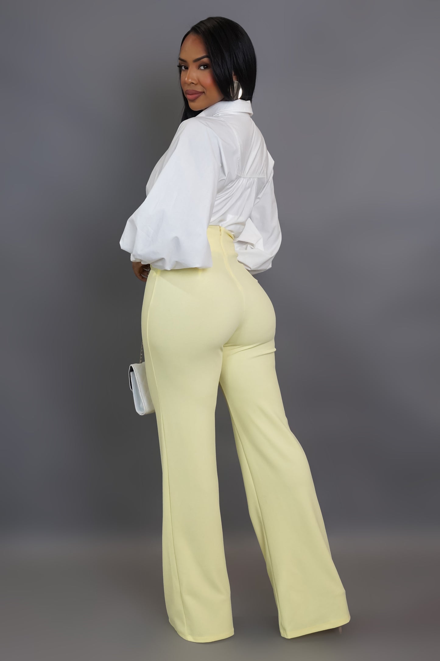 Magnolia Pants - Light Yellow