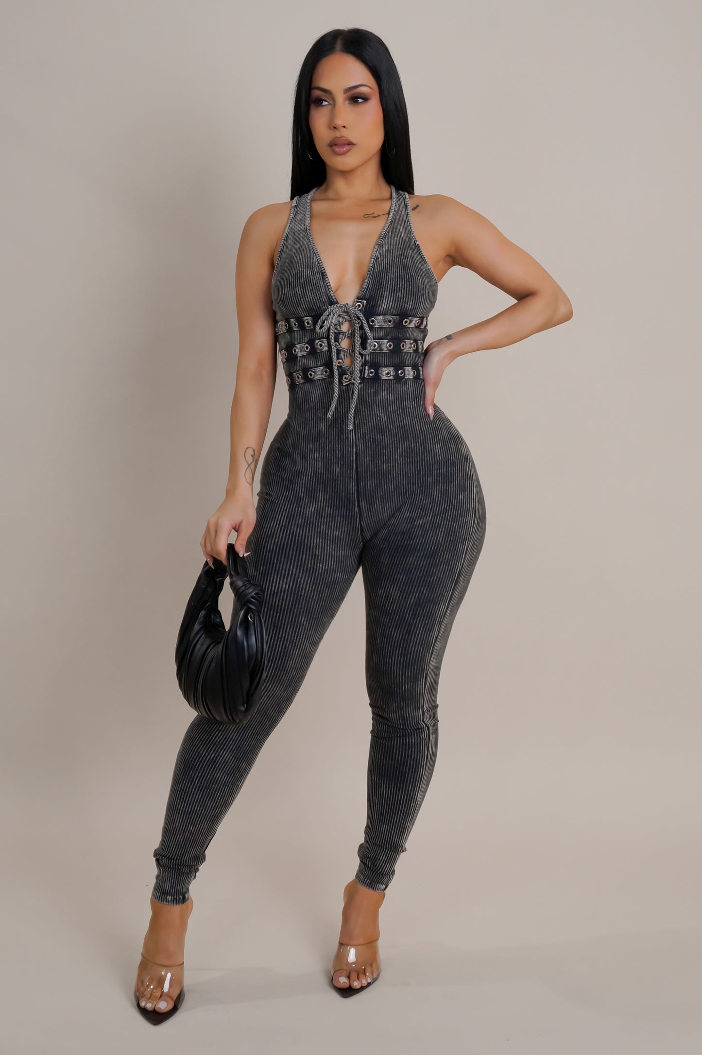 Me First Jumpsuit - Black