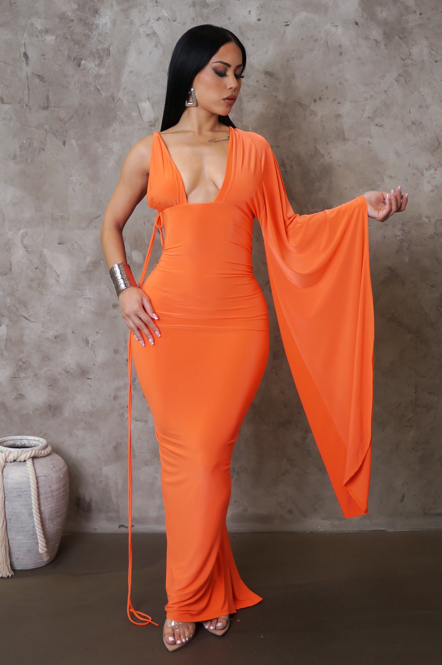 Always Ready Maxi Dress - Orange