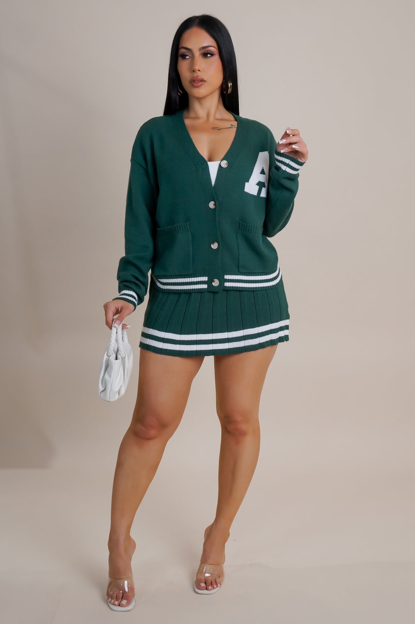 Do Over Skirt Set - Green