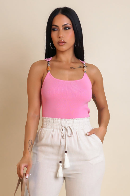 Trinity Crop Top - Pink