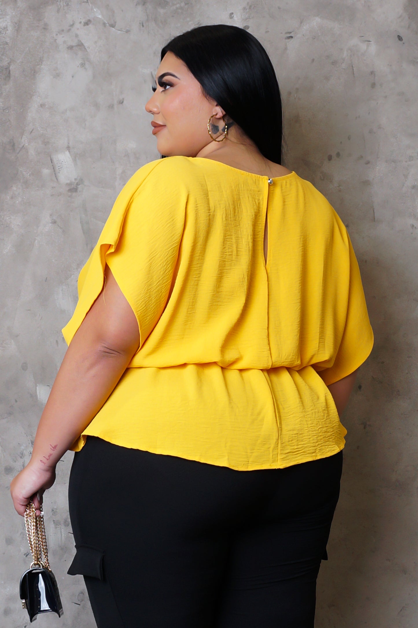Perfect Overall Top - Yellow