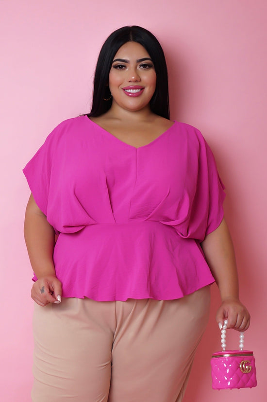 Perfect Overall Top - Pink