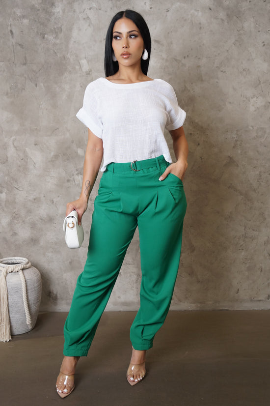 New Addition Pants - Green