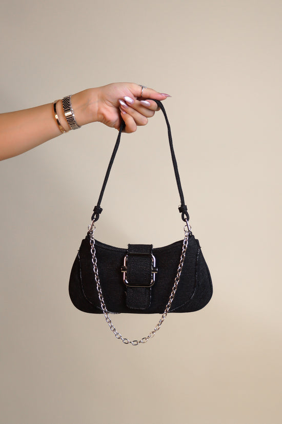 Day Dreaming Purse - Denim - Black