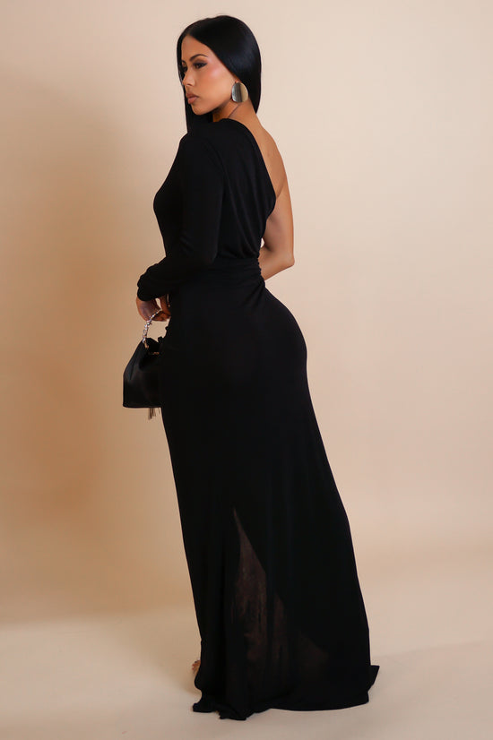 Pick Me Maxi Dress - Black