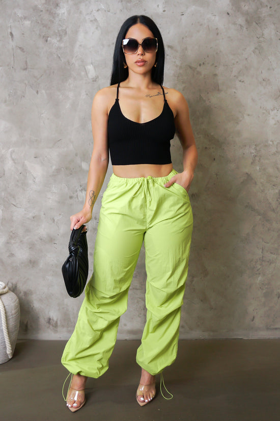 Between It All Pants - Lime