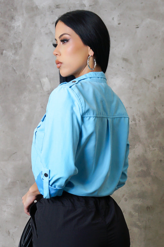 Night Out Jacket - Blue