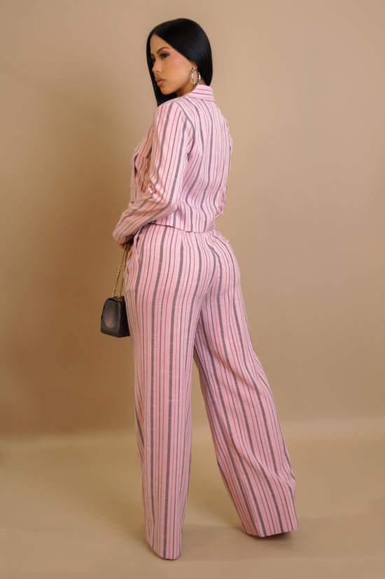 Envy Pant Set -Pink