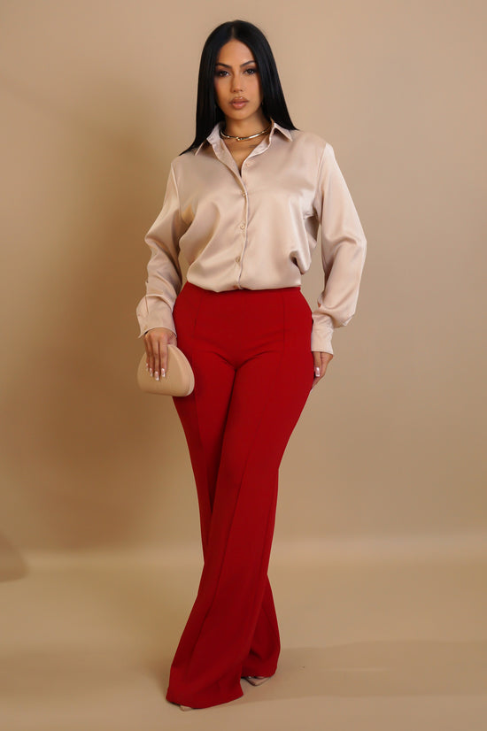 Magnolia Pants - Red