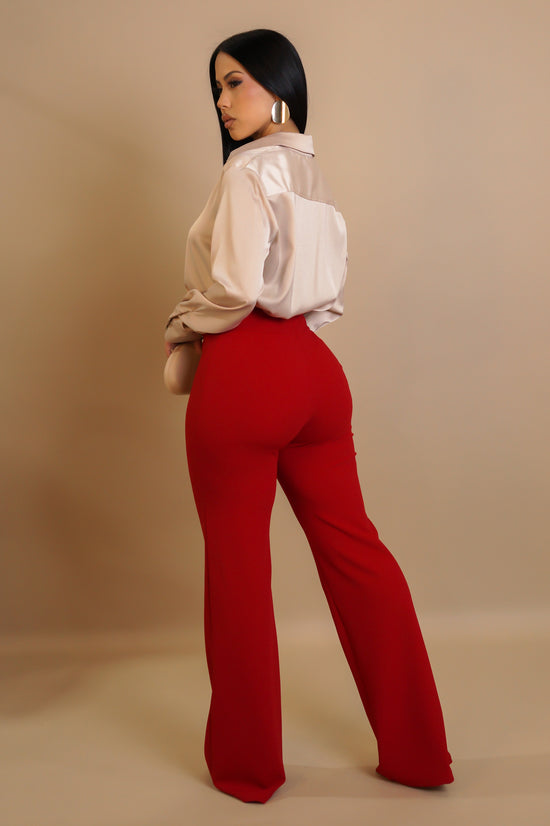 Magnolia Pants - Red