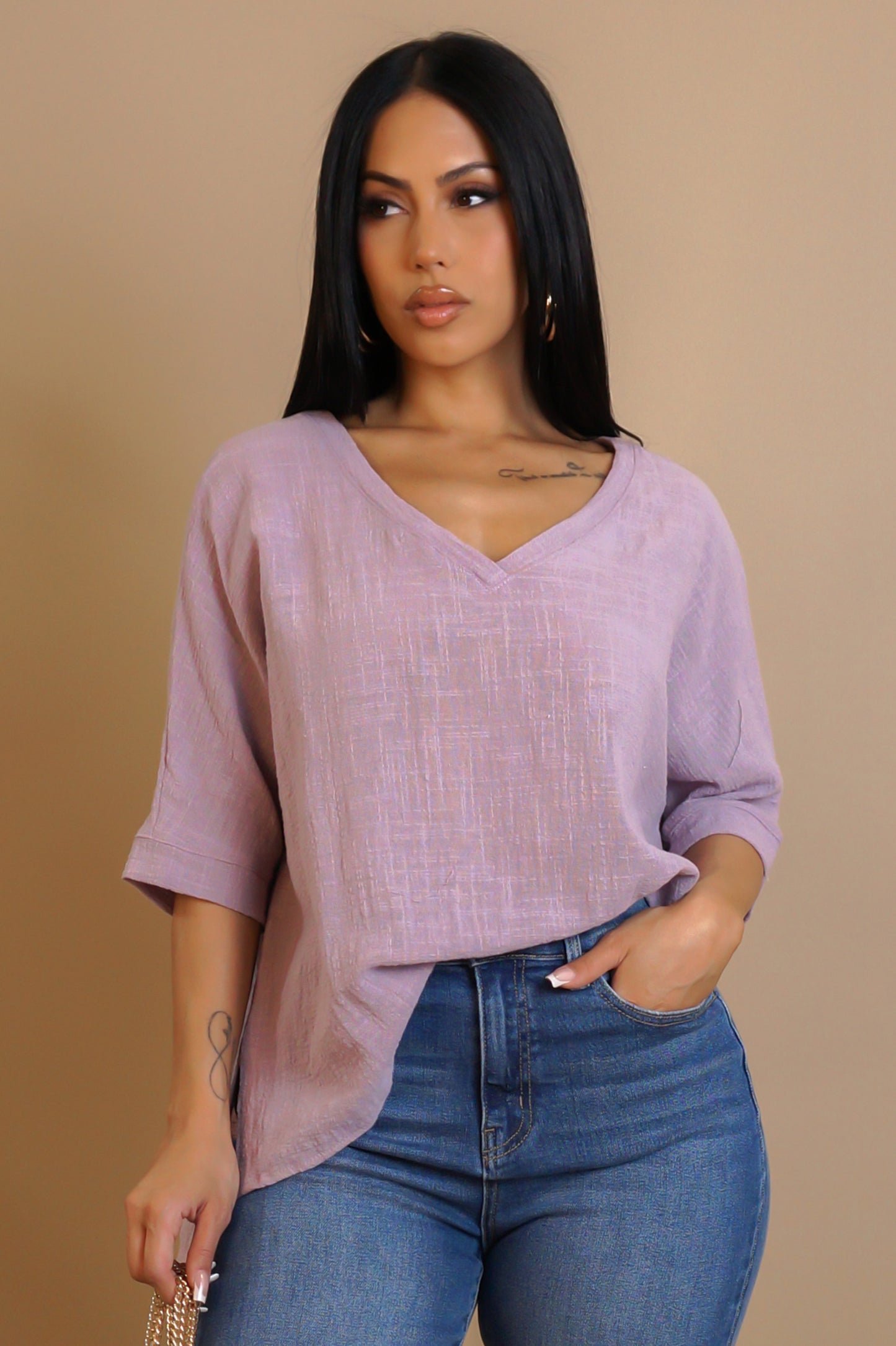 Well Behaved Top - Lavender