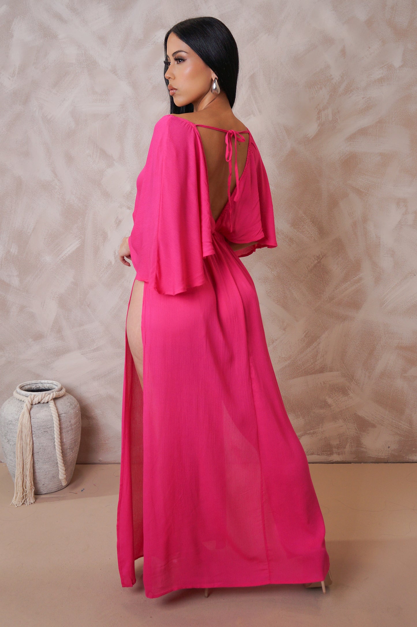With You Maxi Dress - Pink