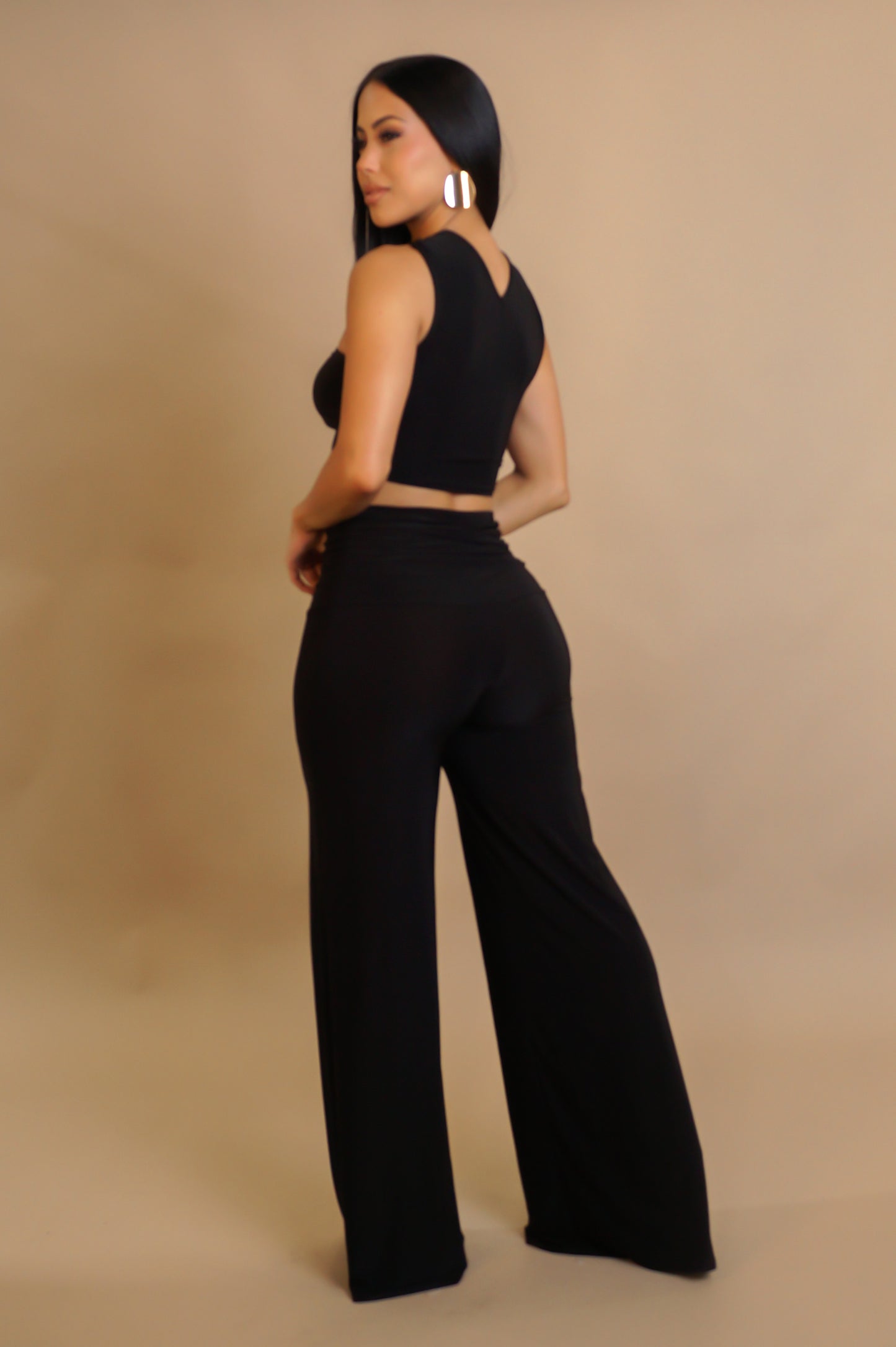 So Sweet Pant Set - Black